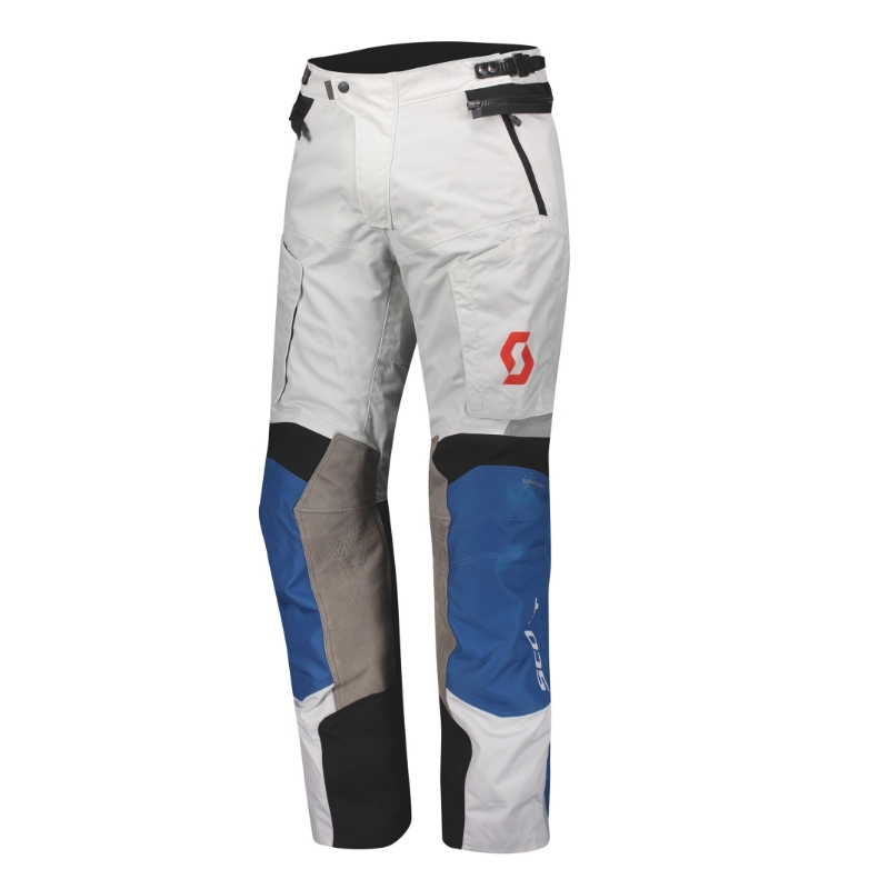 Motorbroek SCOTT Dualraid Dryo grijsblauw uitverkoop