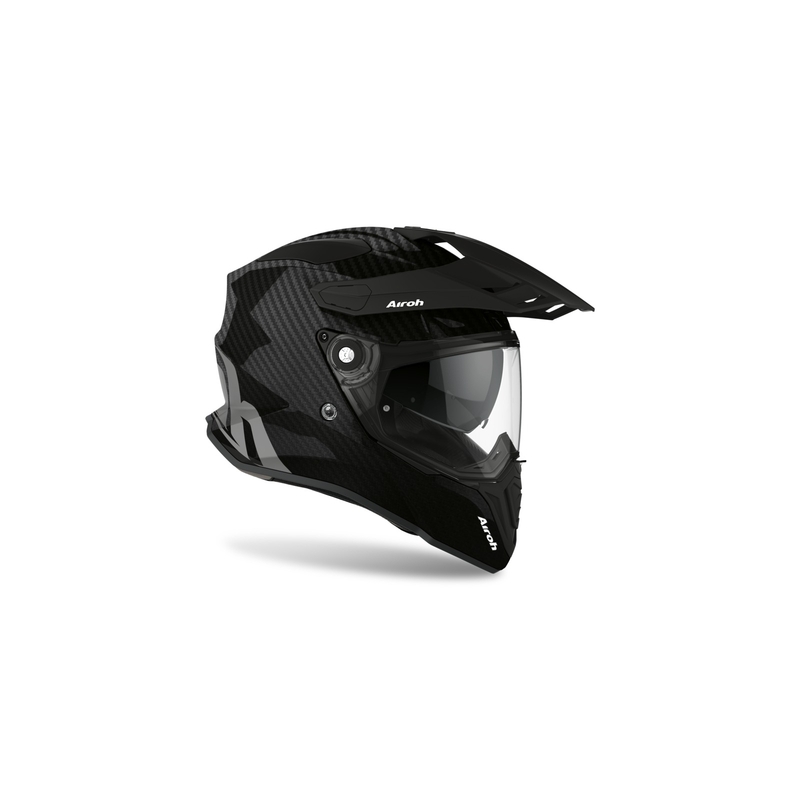 Helm Airoh Commander Carbon Zwart uitverkoop
