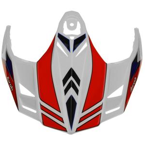Vervangvizier voor Airoh Commander helm rood-blauw