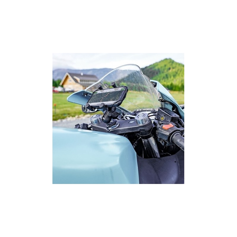 RAM Mounts X-Grip mobiele telefoonhouder met nekhouder voor motorfietsstuur