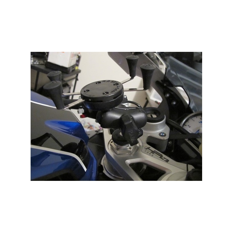 RAM Mounts X-Grip mobiele telefoonhouder met nekhouder voor motorfietsstuur