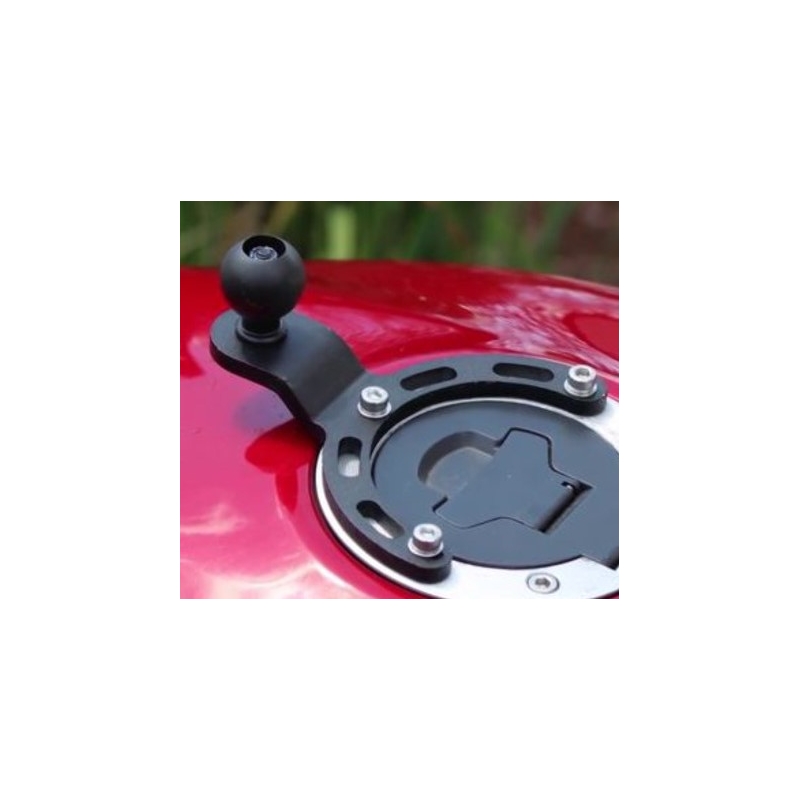 Bevestiging voor RAM Mounts op de tankdop van BMW en Kawasaki motorfietsen