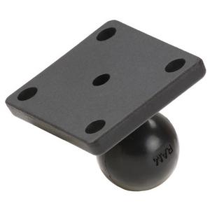 RAM Mounts rechthoekige adapter met 1" pin