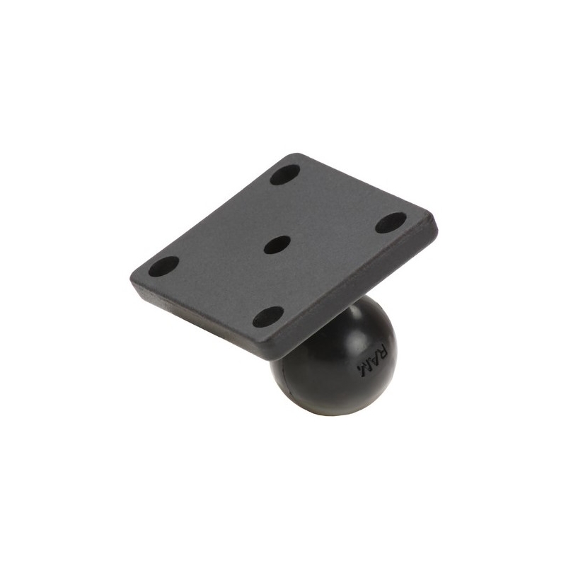 RAM Mounts rechthoekige adapter met 1" pin