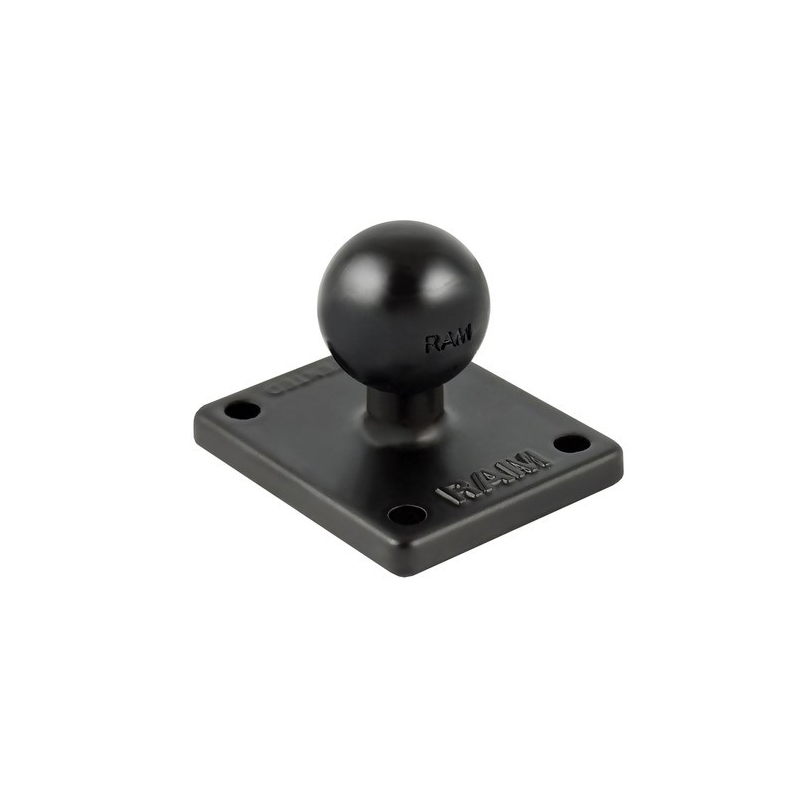 RAM Mounts rechthoekige adapter met 1" pin