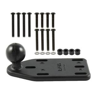 RAM Mounts voor motorfiets remvloeistof reservoir met 1 "pin aan de zijkant