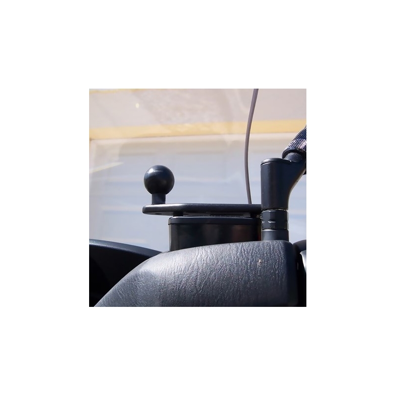 RAM Mounts voor motorfiets remvloeistof reservoir met 1 "pin aan de zijkant