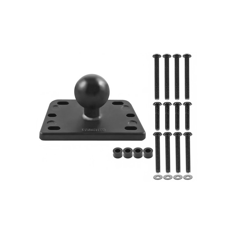 RAM Mounts voor remvloeistofreservoir motorfiets met 1" pin in het midden