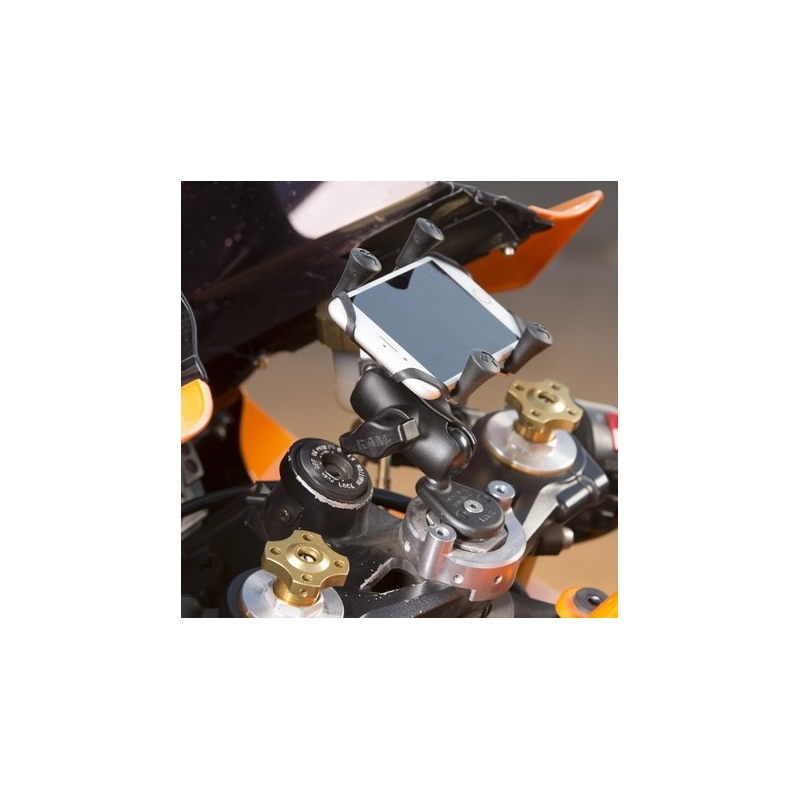 RAM Mounts voor motorfiets vorkhals met 1" pin
