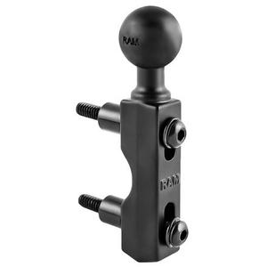 RAM Mounts met 1" pin voor motorfiets rem/koppelingshendel huls