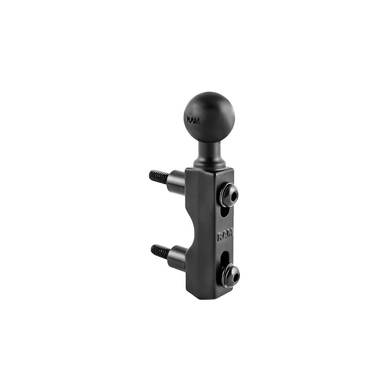 RAM Mounts met 1" pin voor motorfiets rem/koppelingshendel huls