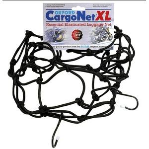 Flexibel bagagenet voor motorfietsen Oxford XL 43x43 cm