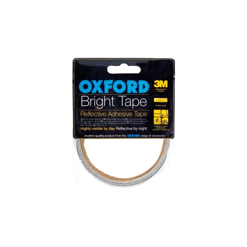 Oxford Bright Tape 4,5 m reflecterende zelfklevende tape