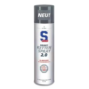 Kettingsmeermiddel S100 - Kettingspray wit 2.0 400 ml