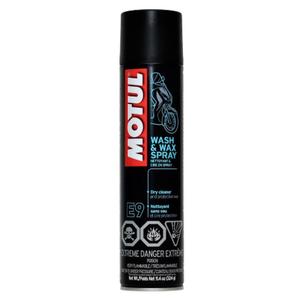 Kunststofbehandelingsspray Motul E9 Wash Wax 400 ml