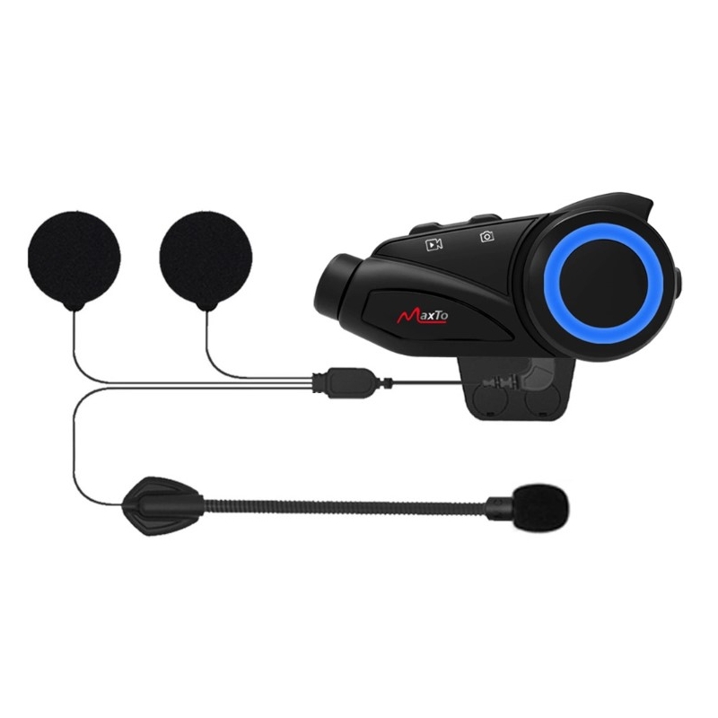 Bluetooth Intercom MaxTo M3 met FULL HD SONY-camera