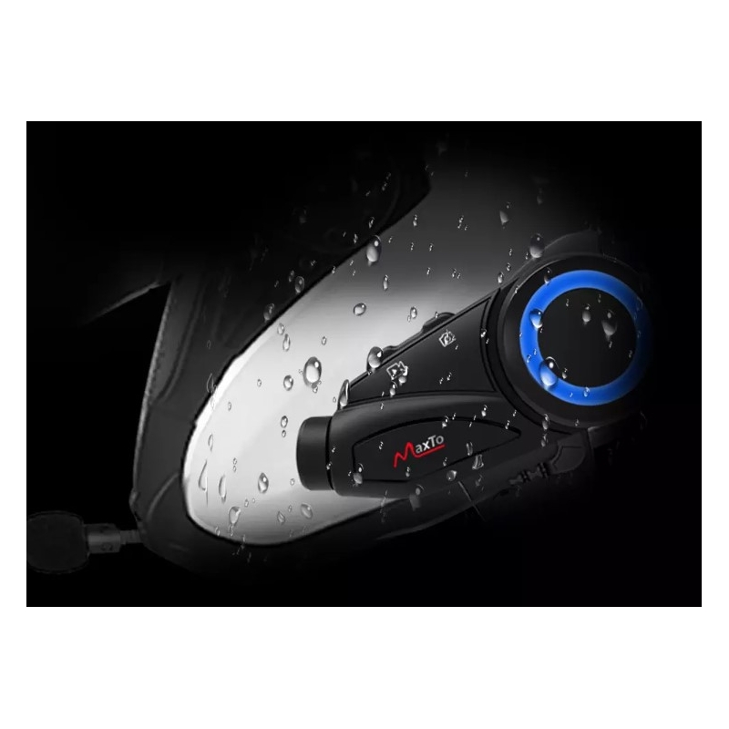 Bluetooth Intercom MaxTo M3 met FULL HD SONY-camera