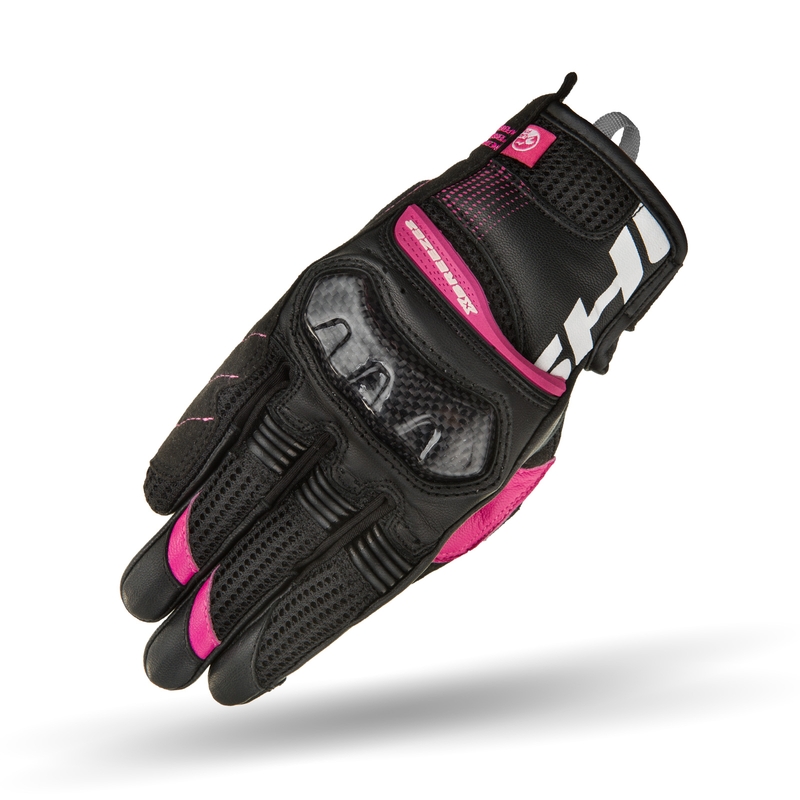 Shima X-Breeze 2 zwart met roze motorhandschoenen voor dames