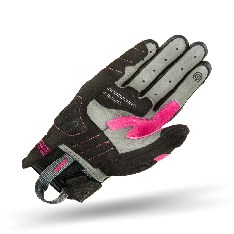 Shima X-Breeze 2 zwart met roze motorhandschoenen voor dames