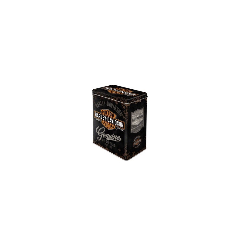 Blikken doos Harley Davidson