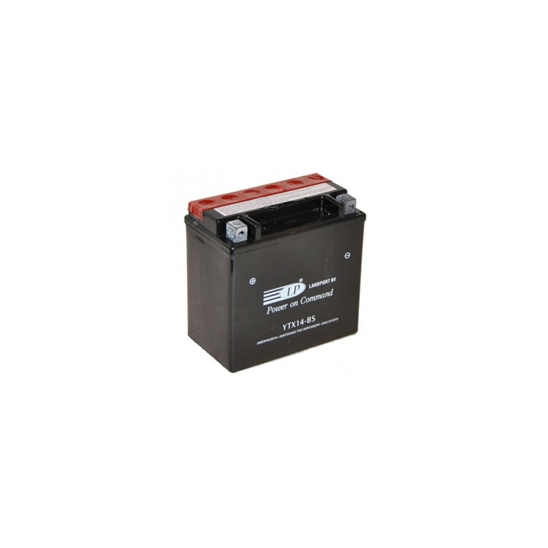 Baterie bezúdržbová Landport YTX14-BS, 12V 12Ah