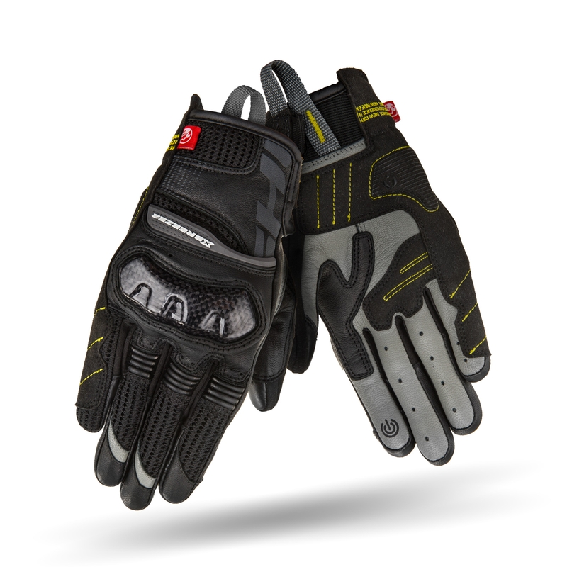 Shima X-Breeze 2 zwart-grijze motorhandschoenen voor dames