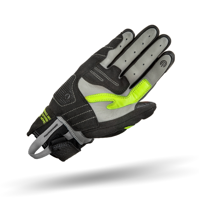 Motorhandschoenen Shima X-Breeze 2 zwart-fluogeel