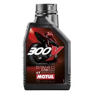 Motul 300V 4T FL Wegracen 5W40 1L uitverkoop