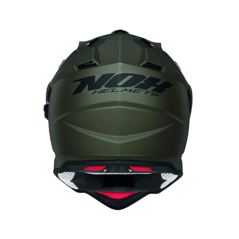 Endurohelm NOX N312 groen mat