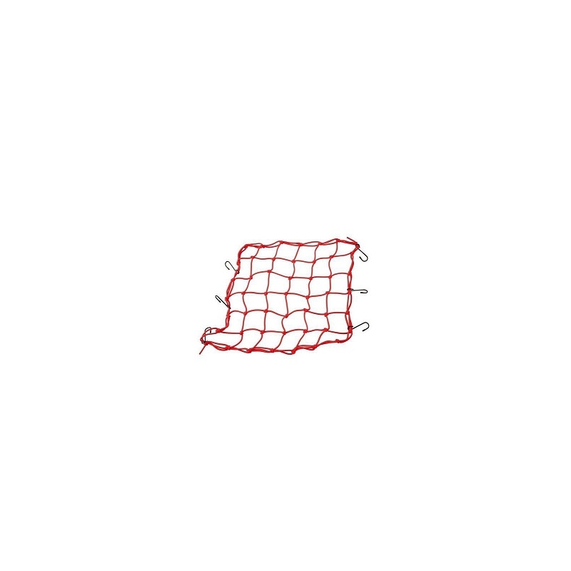 Motorfietsnet - Spider - rood