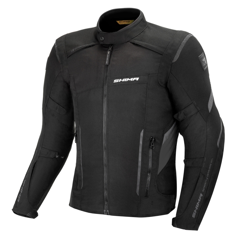 Motorjas Shima Rush zwart uitverkoop
