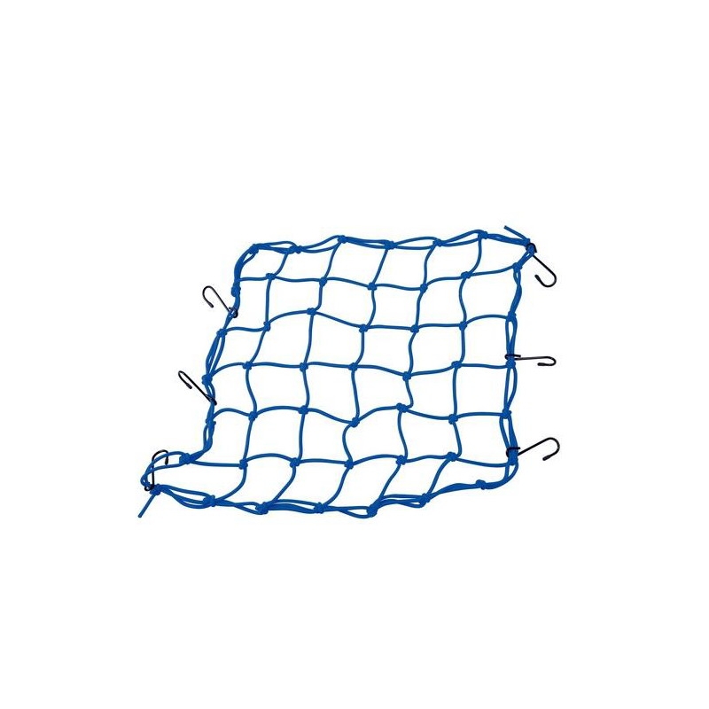 Motorfietsnet - Spider - blauw