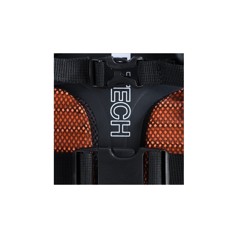 Vodotěsný batoh Oxford AQUA EVO černo-oranžový 22 l