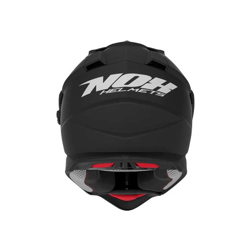Endurohelm NOX N312 zwart mat