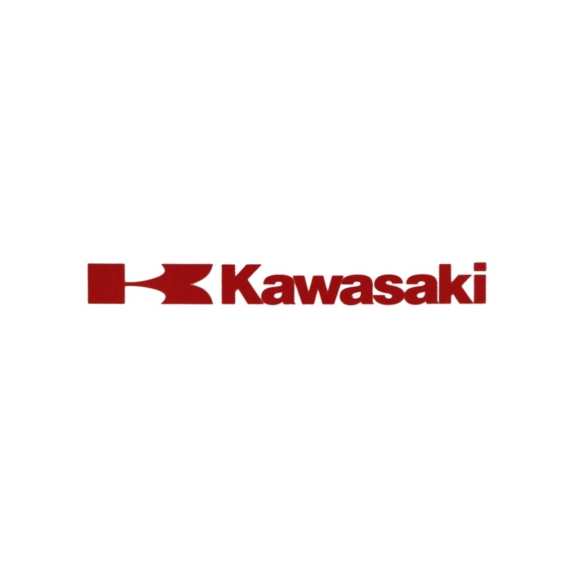 Kawasaki sticker rood