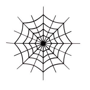Spinnenweb sticker
