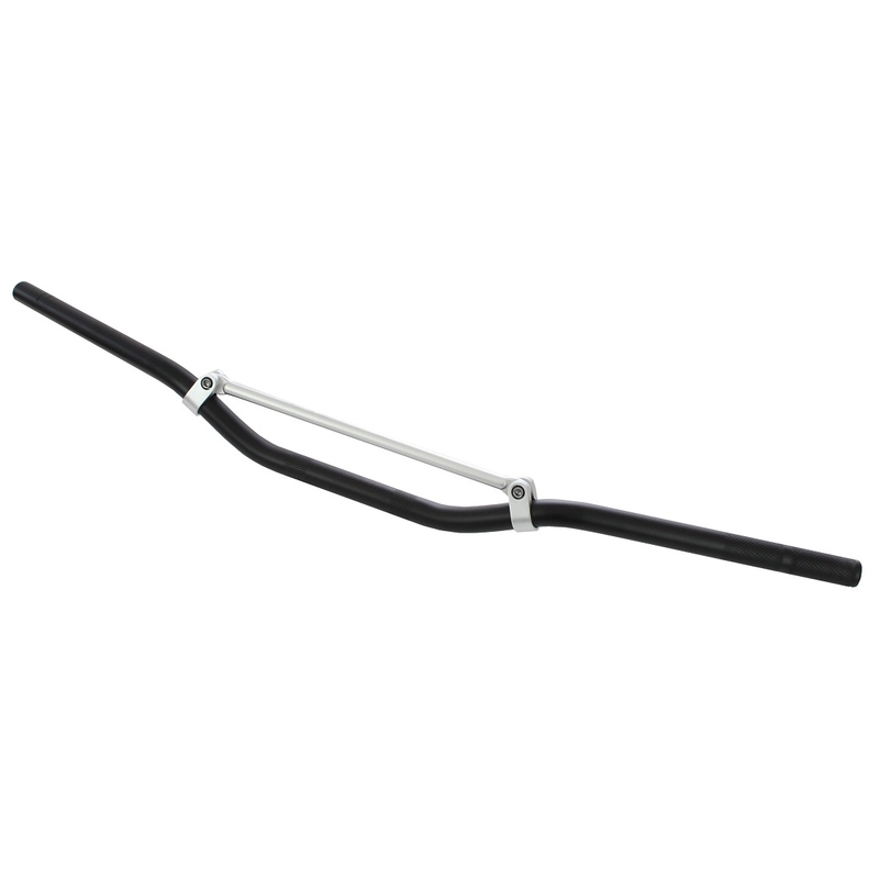 Cross/enduro motorfietsstuur met trapeze zwart