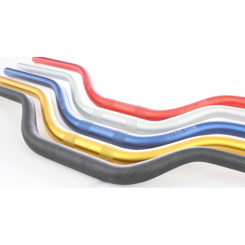 Enduro Dyna Racing rood duraluminium stuur
