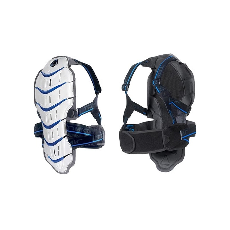 Rugbeschermer, rugbeschermer Tryonic 3.7 wit/blauw