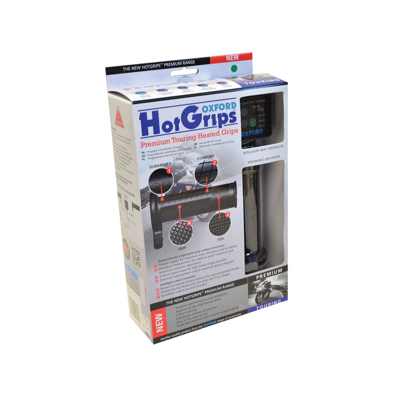 Oxford Hotgrips Premium Touring Verwarmde Motorfietsgrepen