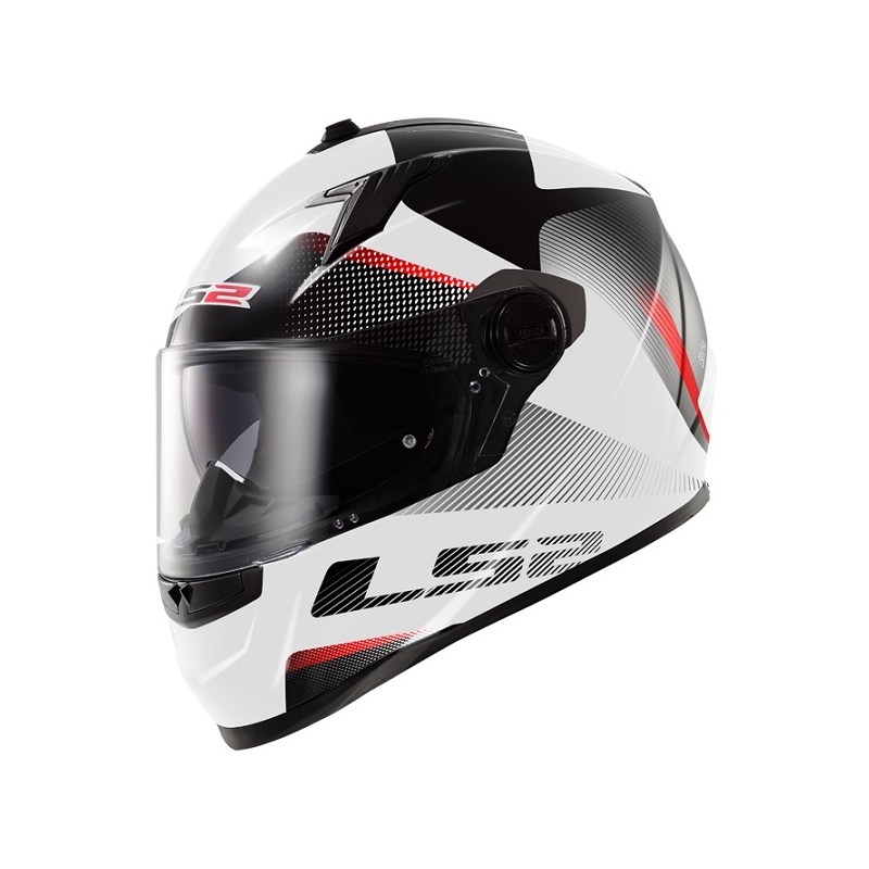 Přilba na motorku LS2 FF322 Concept 2 Tyrell bílo-černá