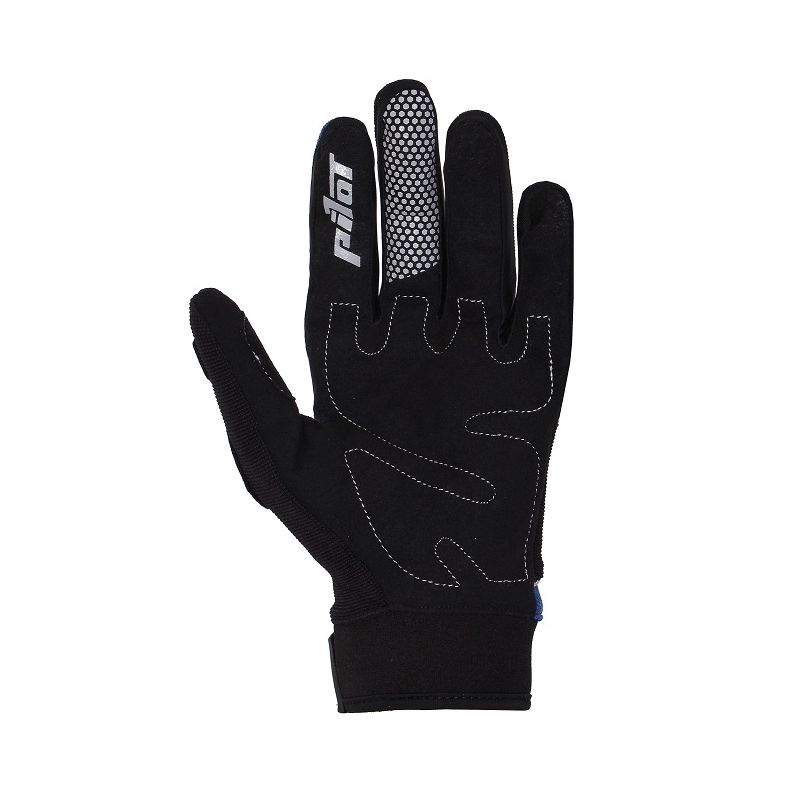 Kids mx handschoenen voor motor Pilot zwart/rood